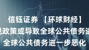 信钰证券 【环球财经】IMF：关税政策或导致全球公共债务进一步恶化
